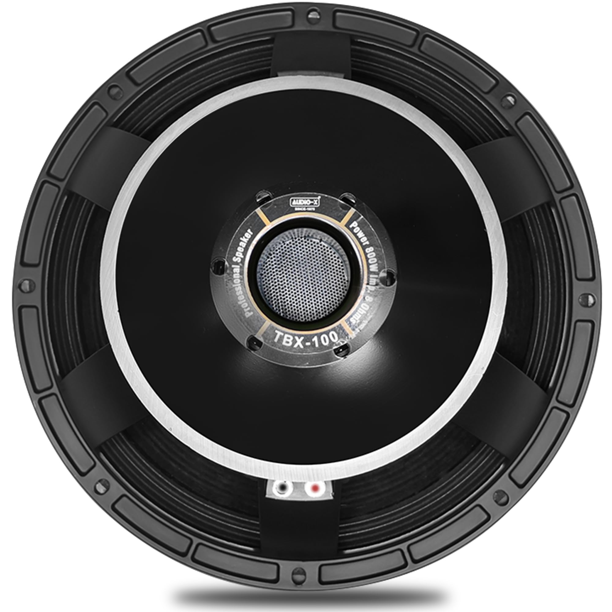 AUDiO-X TBX-100, 15'' DJ Speaker Power Rating 800W, 8 OHM,4 Inch